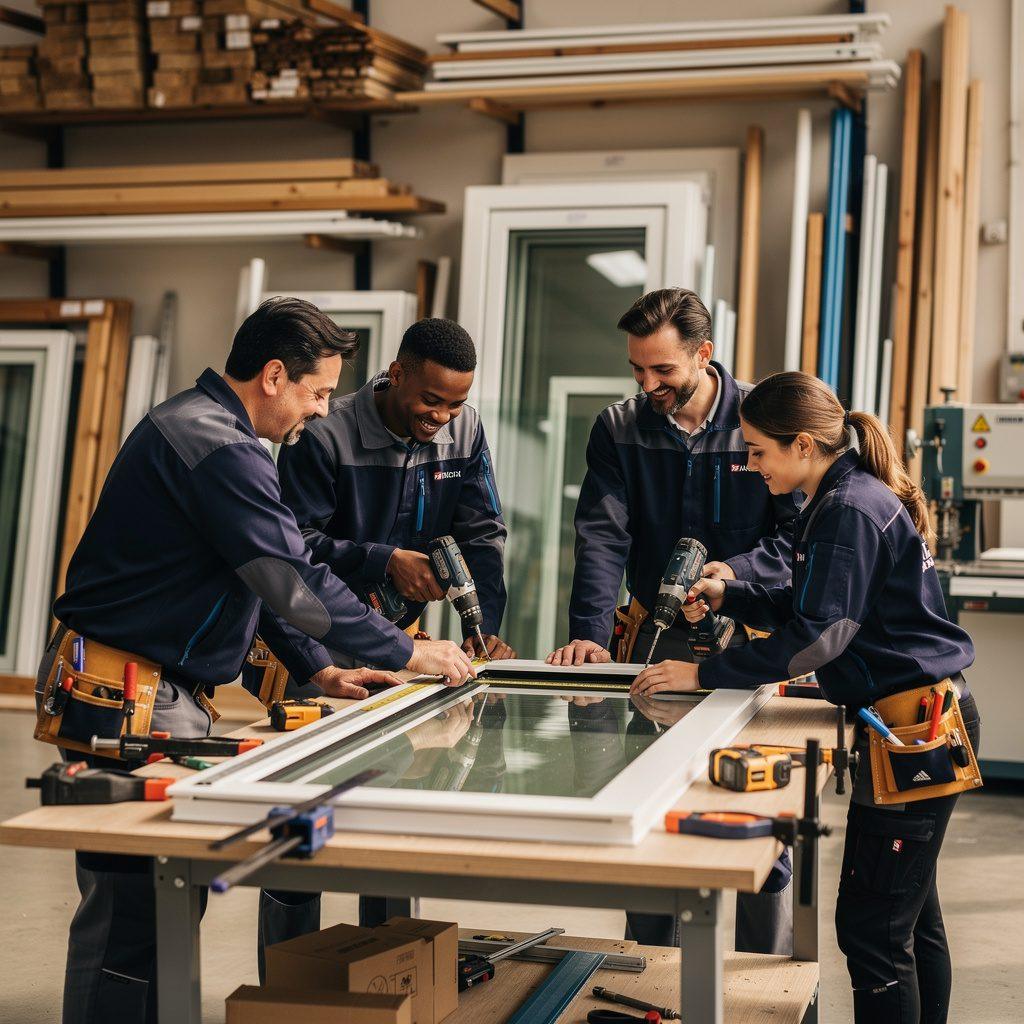 Arbeitskultur und Teamgeist – KE Fenster